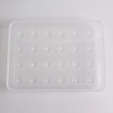 Plastic Egg Storage Container Holder For Refrigerator Egg Tray Holds 24 Eggs (1 Pc)