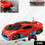 High-speed Rc Sports Car With Spray Exhaust Effect (1 Set)