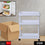 2326 Plastic Serving Trolley Kitchen Bar Cart For Bar Living Room