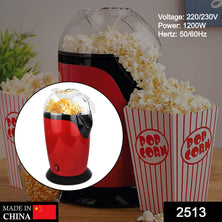 2513 Hot Air Popcorn Popper Electric Machine Snack Maker