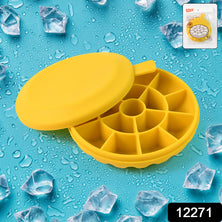 Ice Cube Tray With Lid Grid-16 (1 Pc)