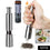 Stainless Steel Thumb Presser Salt And Pepper Grinder (1 Pc)