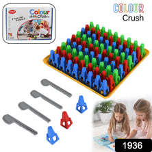 1936 Plastic Color Crush Game Board A Puzzle Game Challenges Educational Board Games Game For Kids  Adults Birthdaygift(1 Set)