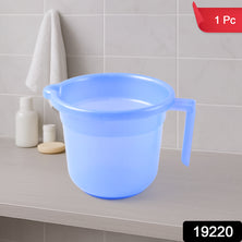 Unbreakable Plastic Bath Mug Approx 1000ml (1 Pc)