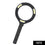 1573 Magnifying Glass With 3 Led Light 3x Power And Rubberized Handle