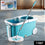 Apex Magic 360 Spin Mop Cleaning System With Stainless Steel Spinner