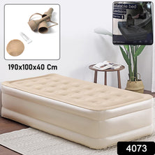 Portable Inflatable Bed Folding Lazy Bed (190x100x40 Cm  1 Pc)